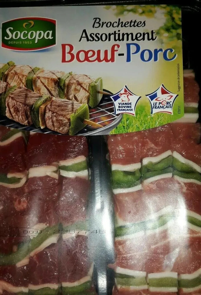 Brochettes    Boeuf-Porc