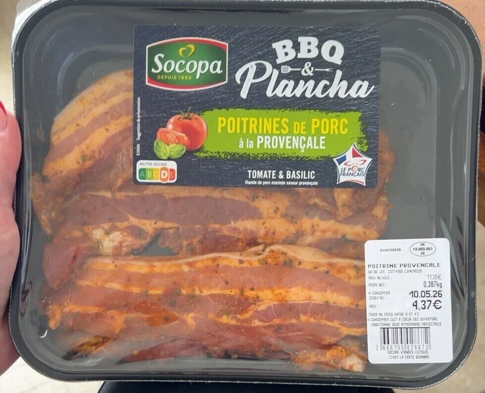 Poitrine de porc a la provençale