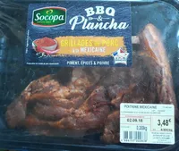 GRILLADE DE PORC A LA MEXICAINE