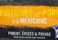 Poitrine de porc à la mexicaine