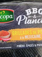 Grillades de porc à la mexicaine
