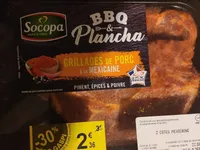 Grillade de porc à la mexicaine
