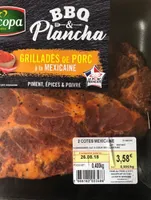 Grillade de porc à la mexicaine