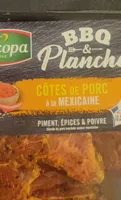 Côtes de porc a la mexicaine