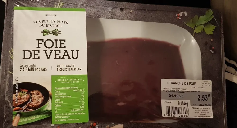 Foie de veau