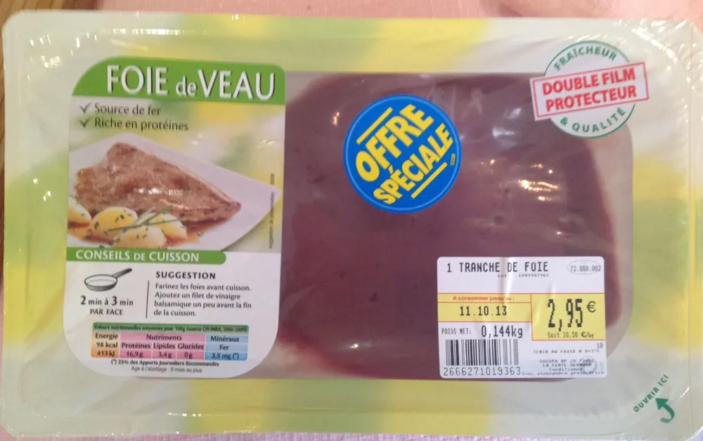 Foie de veau