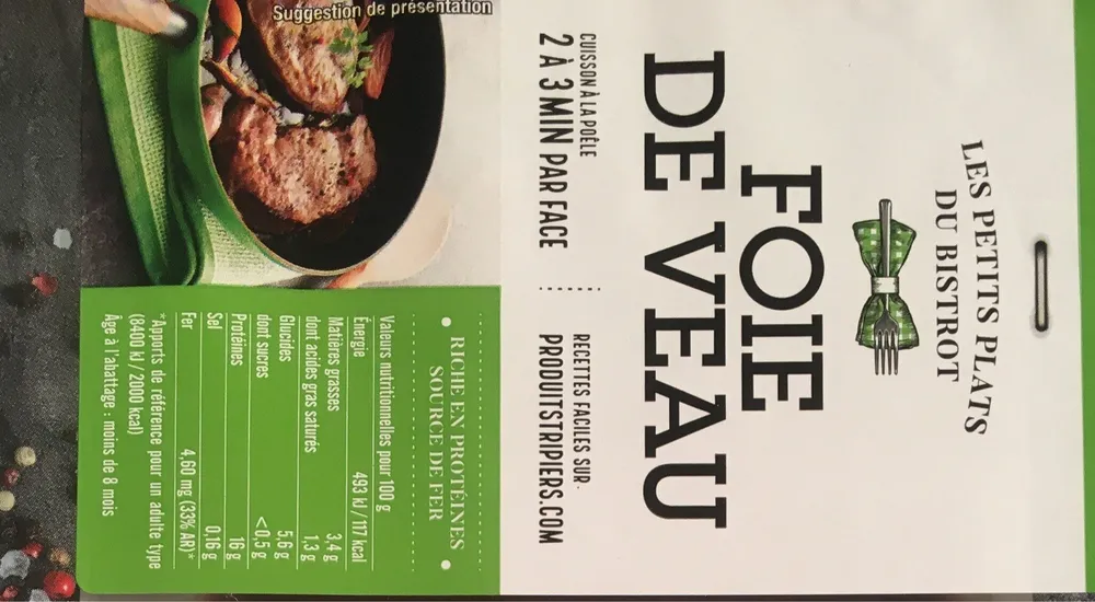 Foie de veau