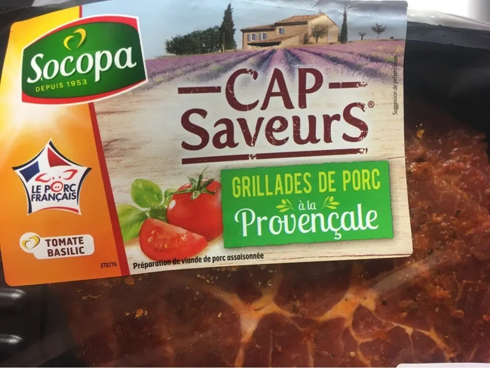 Grillades de porc à la provençale