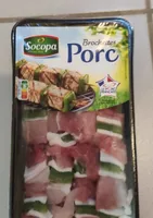 Brochettes porc