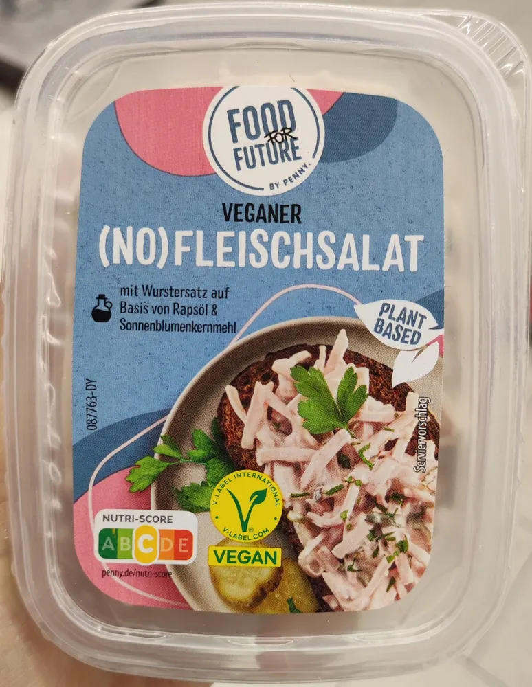 Veganer No Fleischsalat