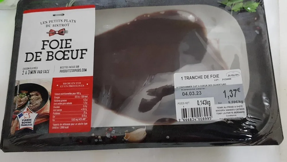 Foie de boeuf