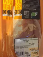 Aiguillettes de dinde
