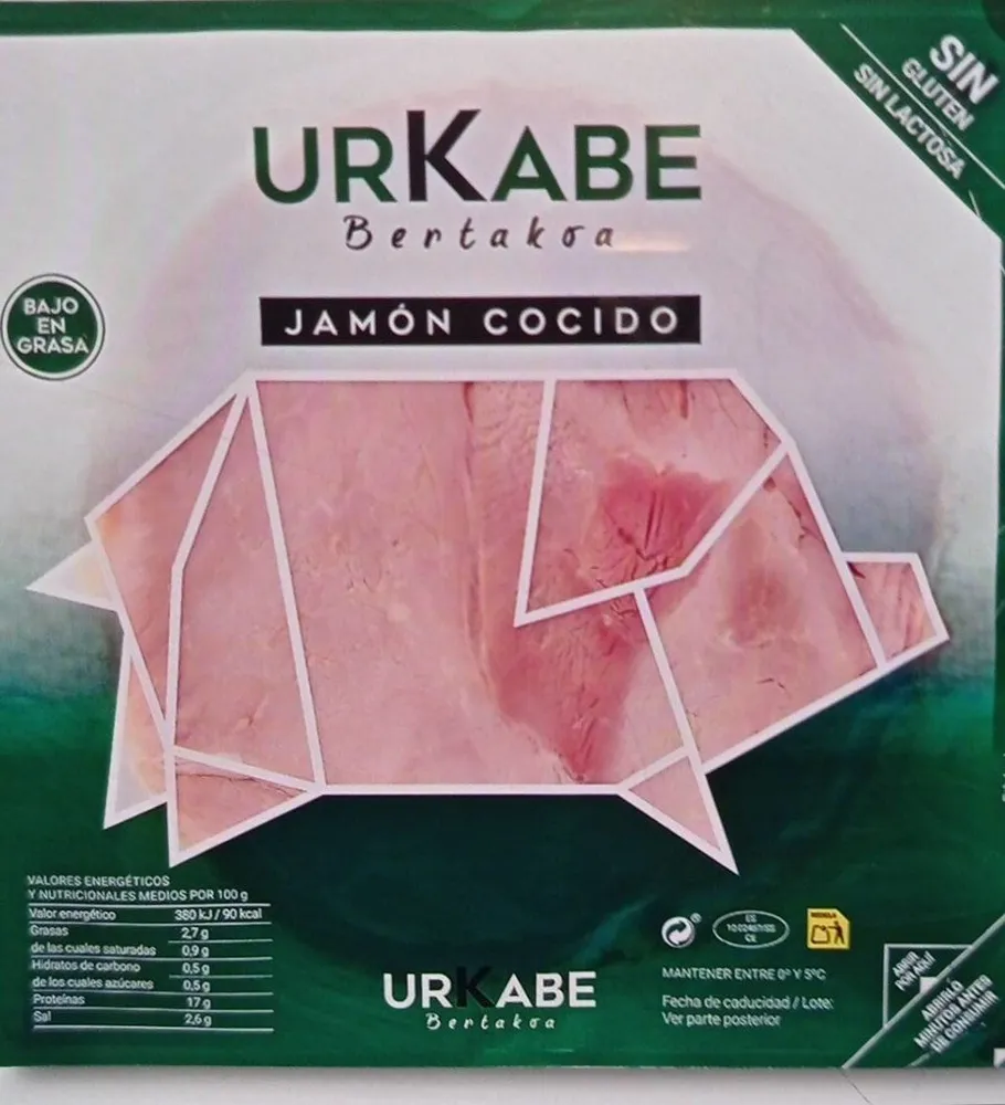 Jamon cocido artesano urkabe