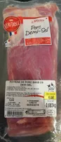 Poitrine de porc sans os demi sel