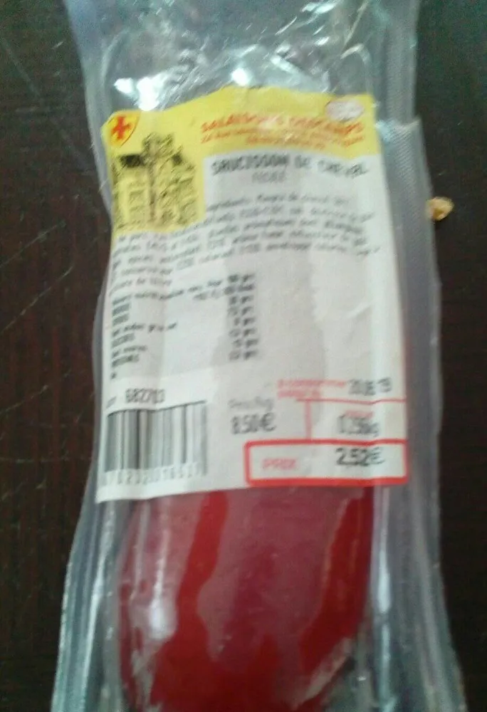 Saucisson de cheval