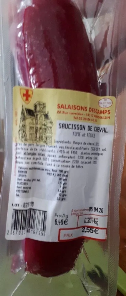 Saucisson de cheval
