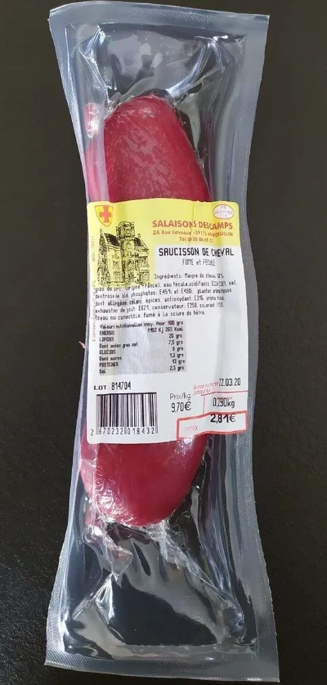 Saucisson de Cheval