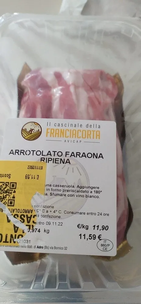 Faraona ripiena