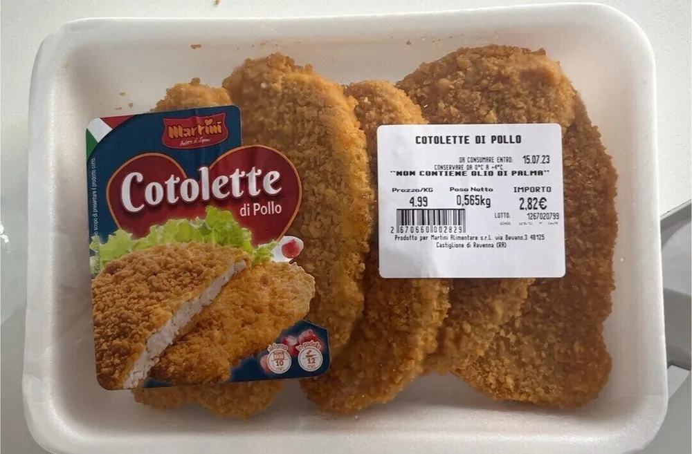 Cotolette di pollo
