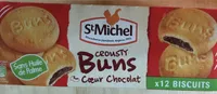 Crousty Buns coeur chocolat