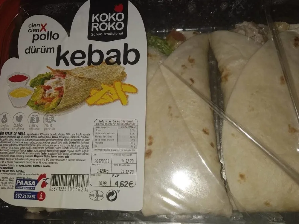 Kebab pollo