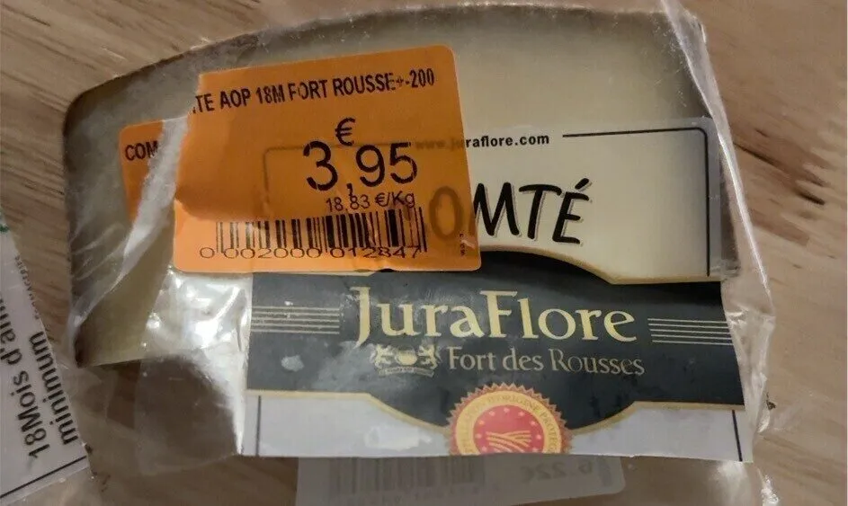 compté lait cru