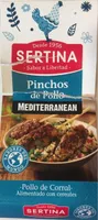 Pinchos de pollo Mediterranean