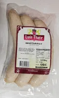 Bratwurst salchicha cocida