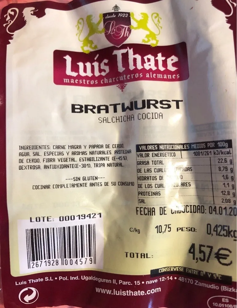Bratwurst