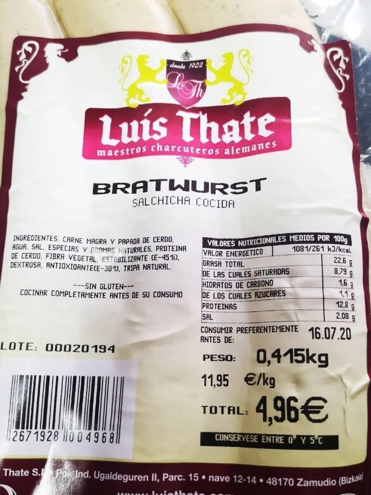 Bratwurst