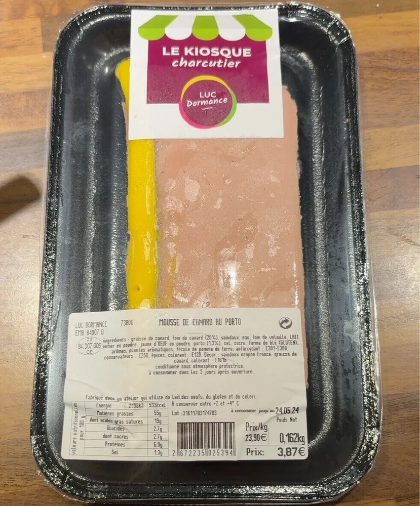 Mousse de canard au porto