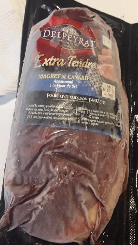 Lot de 3 magrets de canard marinés à la fleur de sel