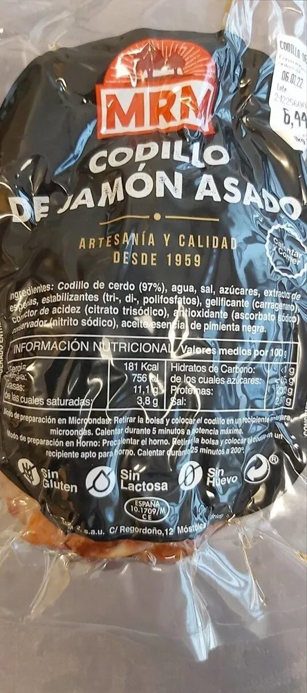 Codillo de jamon asado