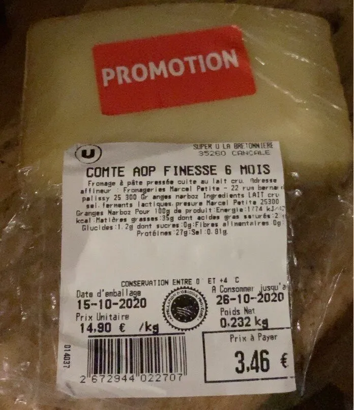 Compte AOP finesse 6 mois