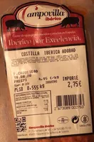 Costilla iberica adobad