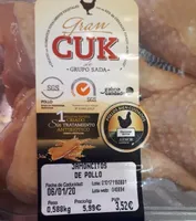 Jamoncitos de pollo