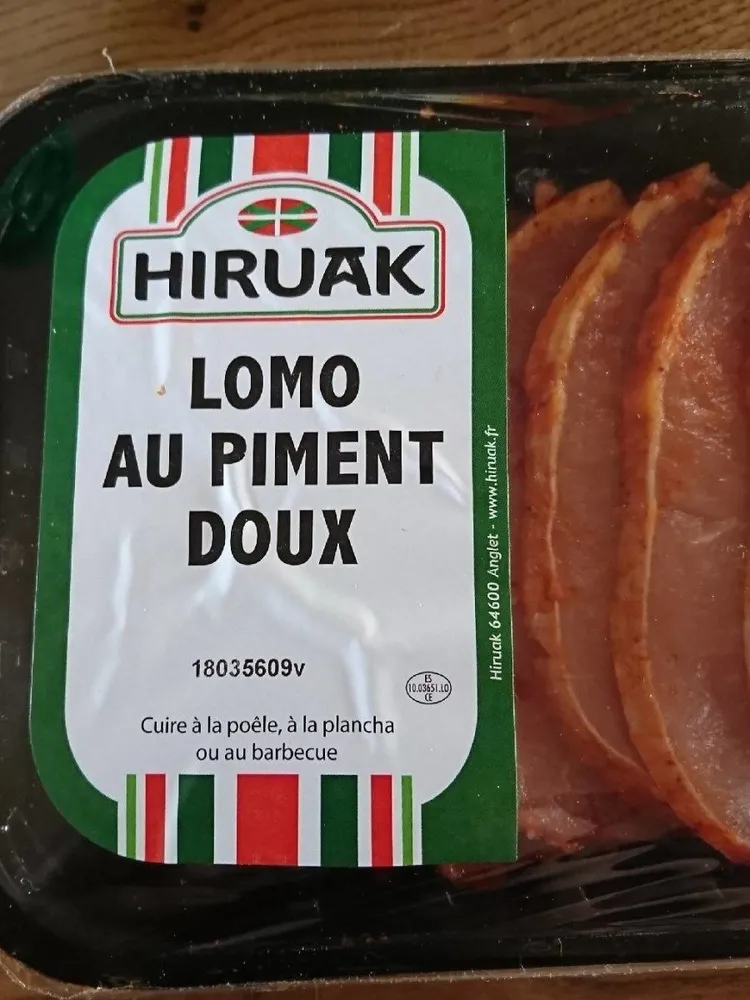 Lomo au piment doux