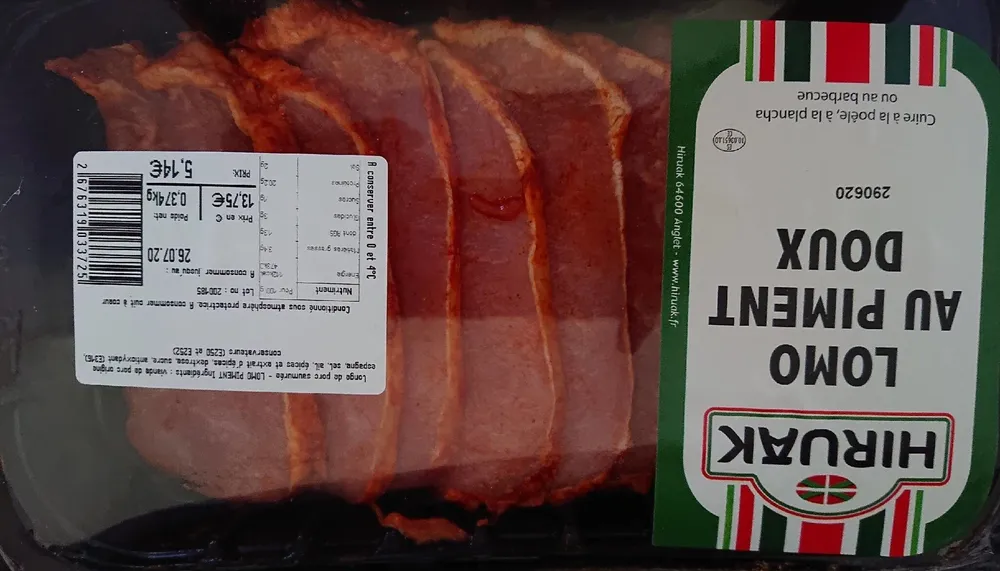 LOMO AU PIMENT DOUX