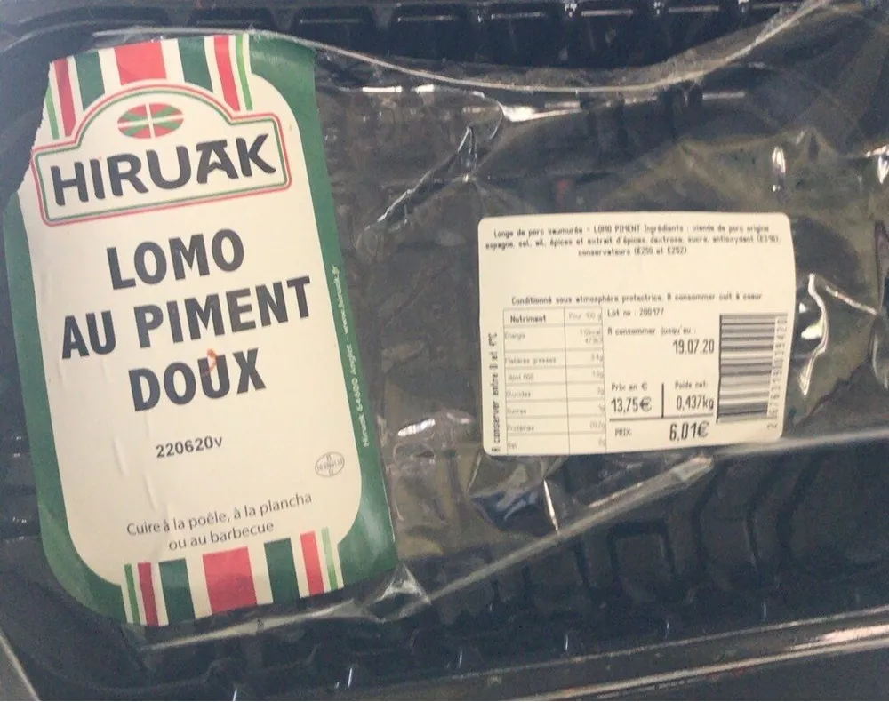 Lomo au piment doux