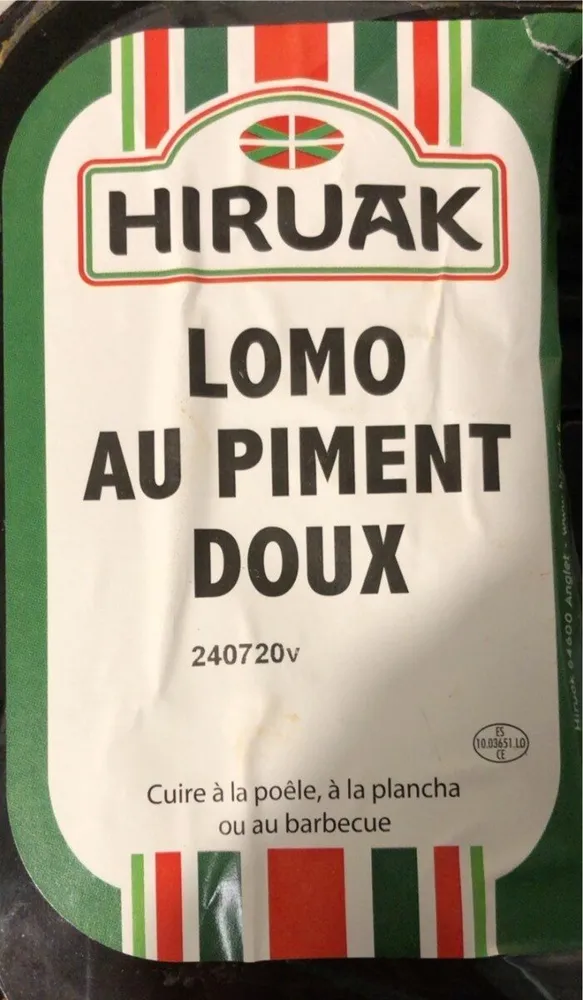 Lomo au piment doux