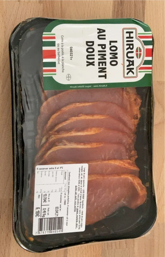 Lomo au piment doux