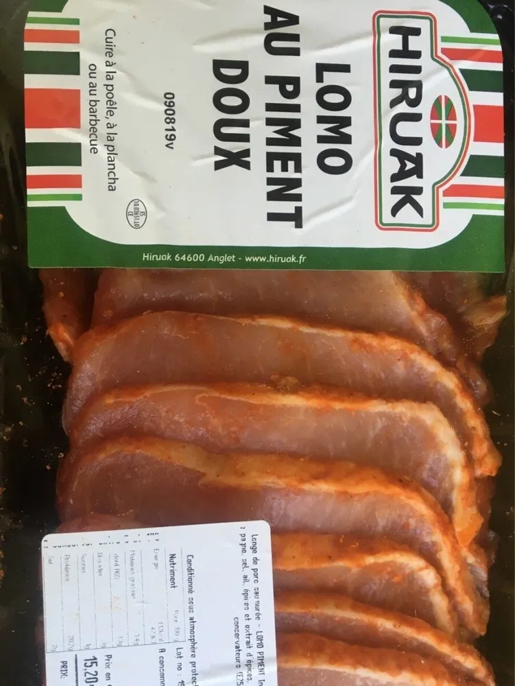 Lomo au piment doux
