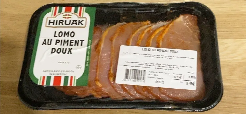 Lomo au piment doux