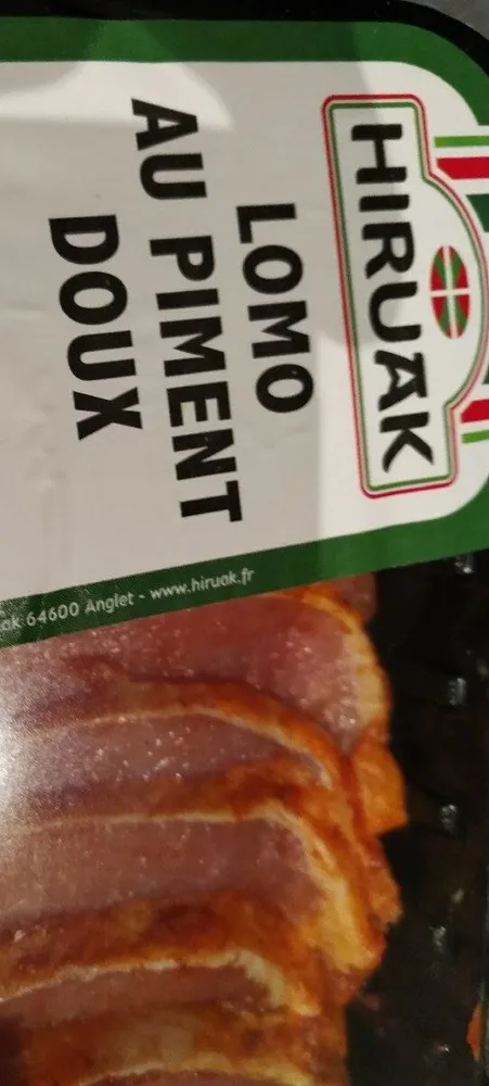 Lomo au piment doux