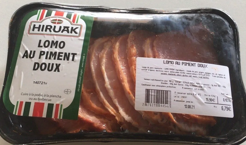 Lomo au piment douc