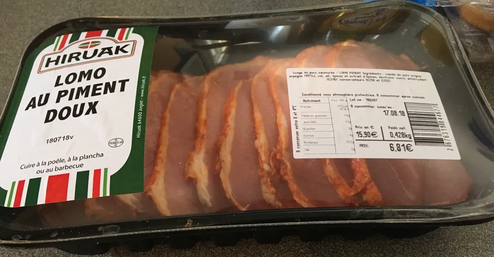 Lomo au piment doux