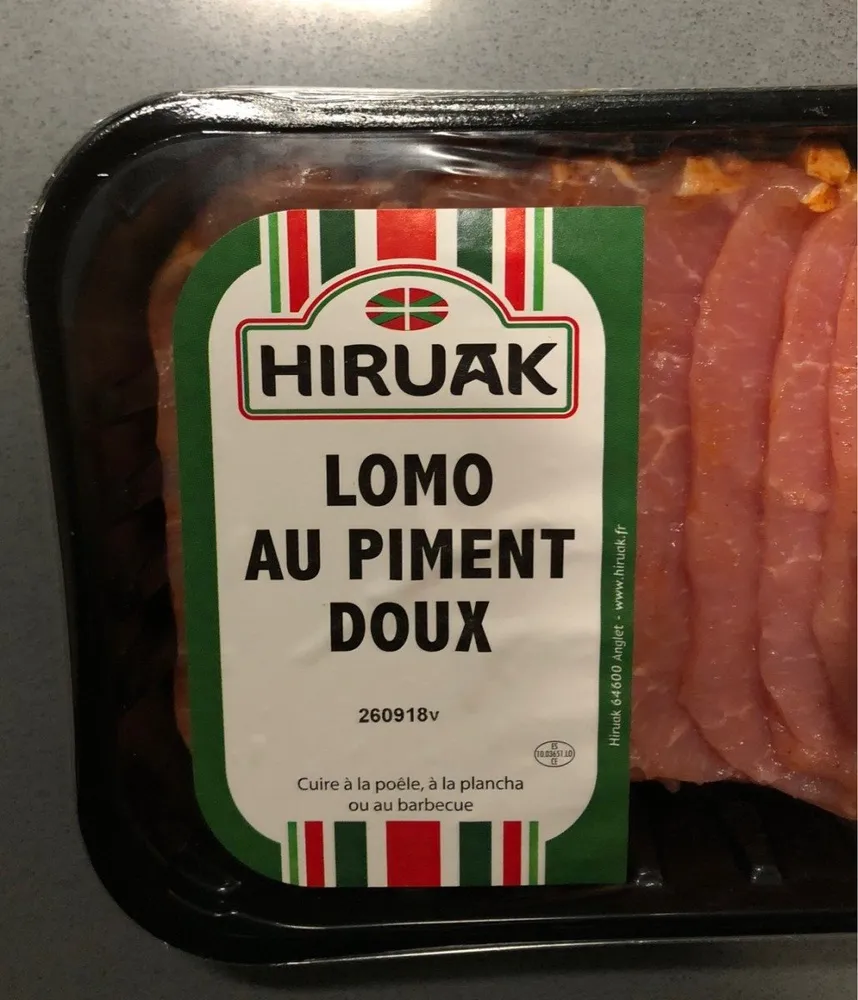 Lomo au piment doux