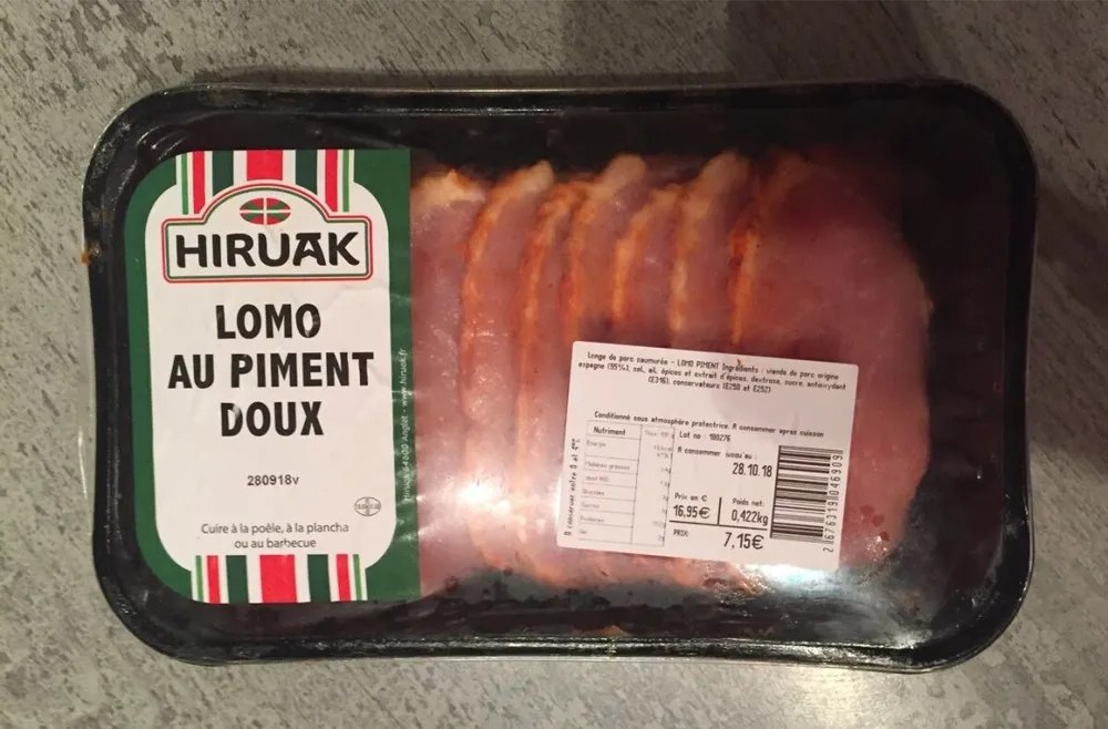 Lomo au piment doux