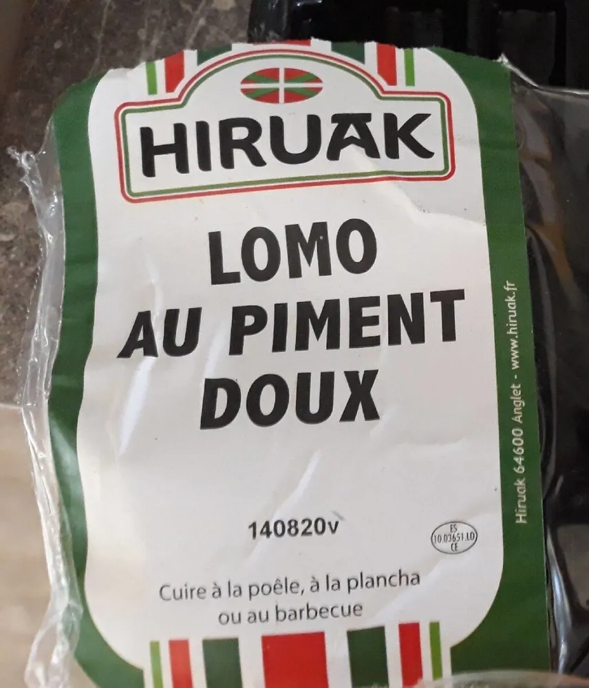 Lomo au Piment doux