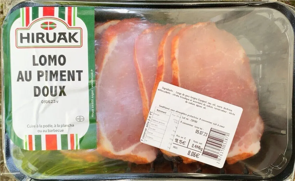 Lomo au piment doux